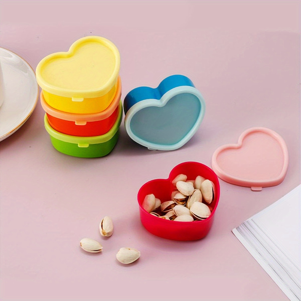 Kitchen Gadgets Storage - 5PCS Mini Lunch Box Condiment Storage