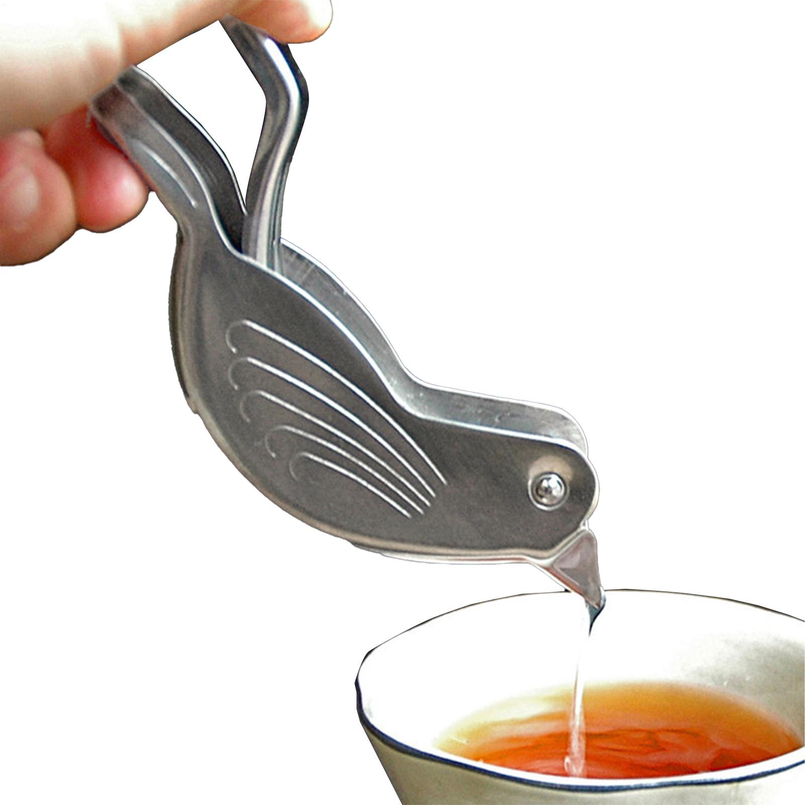 Kitchen Gadgets Juicer - Silver Bird Shape Lemon Juicer Stainless