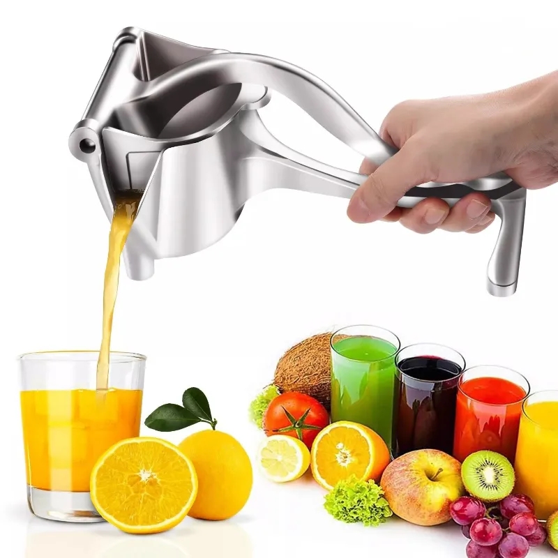 Kitchen Gadgets Juicer - 2026 Manual Juice Squeezer Aluminum Alloy