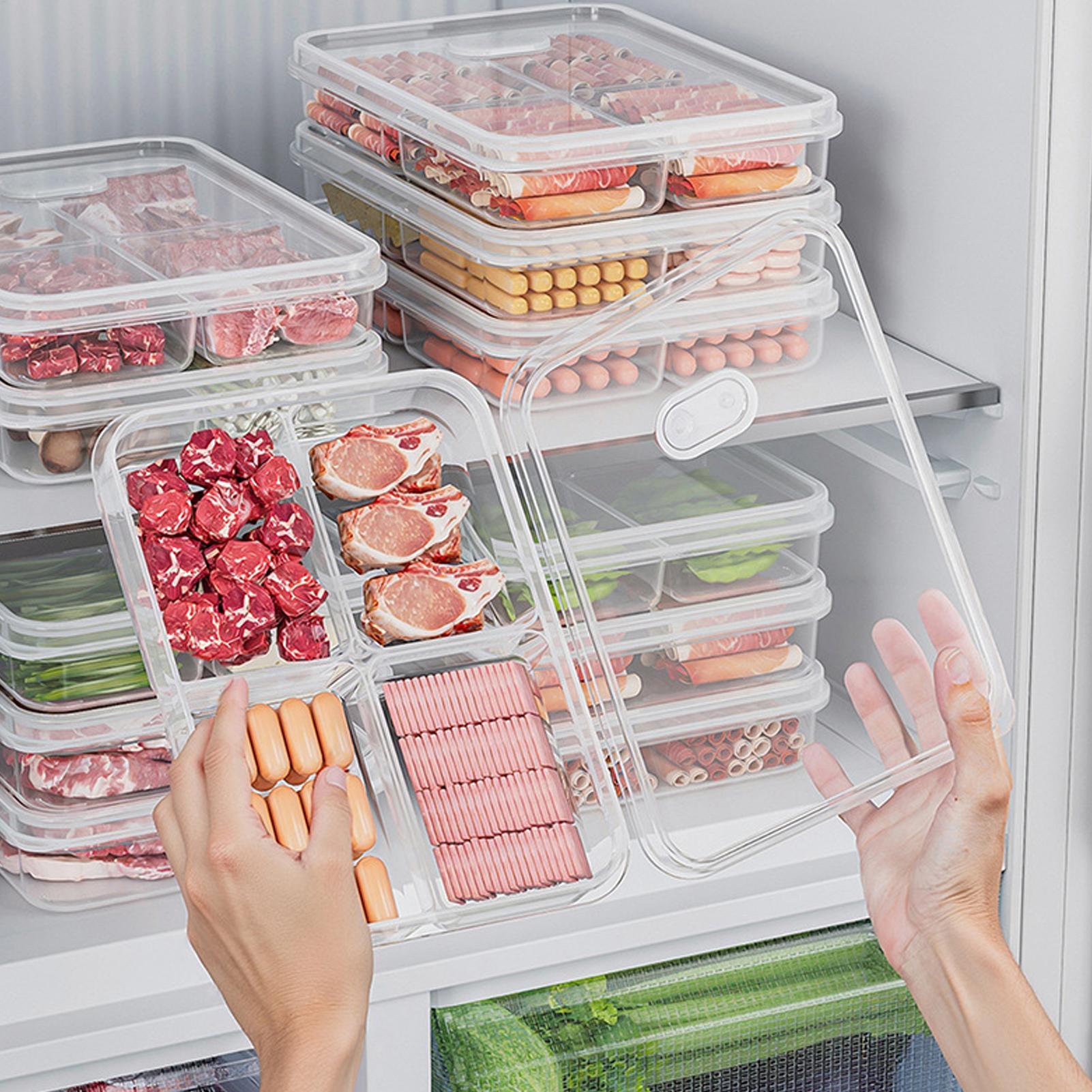 Kitchen Gadgets Storage - 1PC Refrigerator Storage Box Meat Vegetable