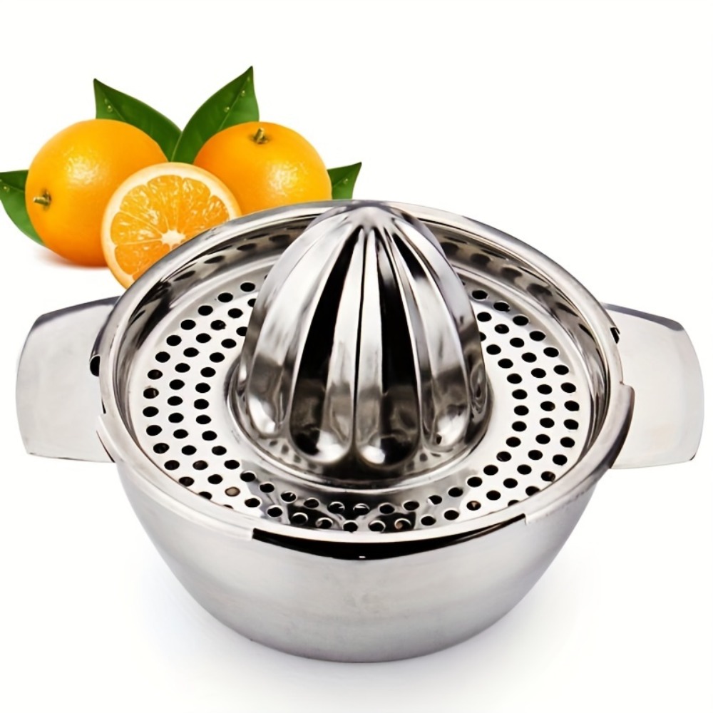 Kitchen Gadgets Juicer - Stainless Steel Manual Citrus Juicer -