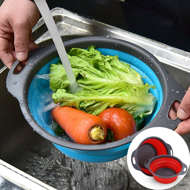 Collapsible Silicone Strainer  - Kitchen Gadgets Store 评论和价格