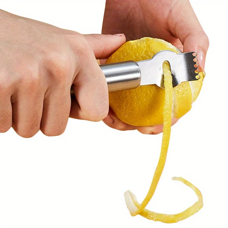 1pc Lemon Zester Grater Stainl - Household Kitchen Gadgets Vegetable Cutter Silk Cutter 评论和价格