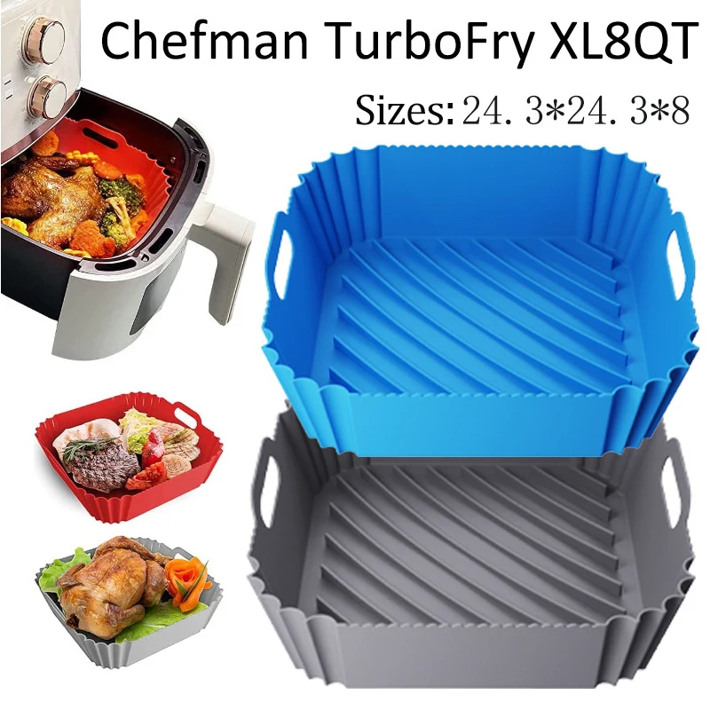 Large Air Fryer Silicone Baske - Kitchen Gadgets Air Fryer 评论和价格