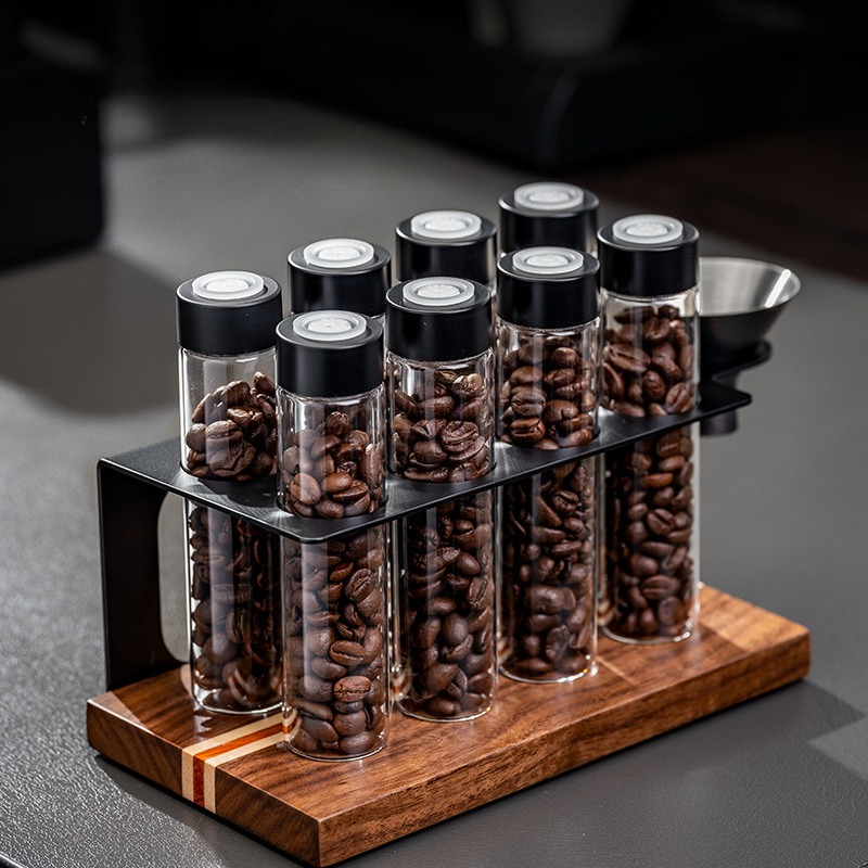 JUSTINLAU Glass Coffee Bean St - Kitchen Gadgets Storage 评论和价格