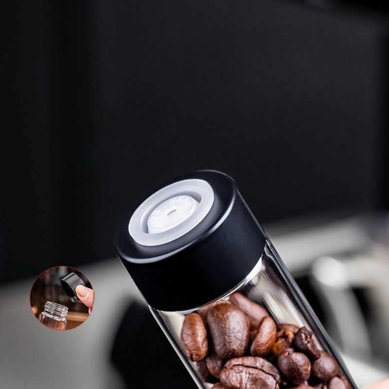 JUSTINLAU Glass Coffee Bean St - Kitchen Gadgets Storage 评论和价格