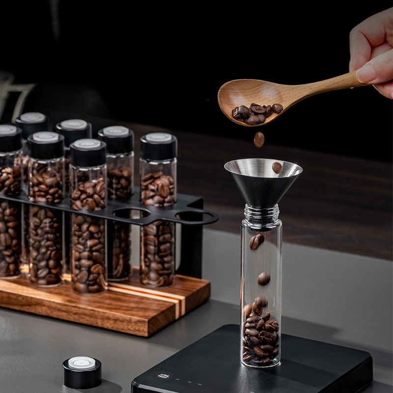 JUSTINLAU Glass Coffee Bean St - Kitchen Gadgets Storage 评论和价格
