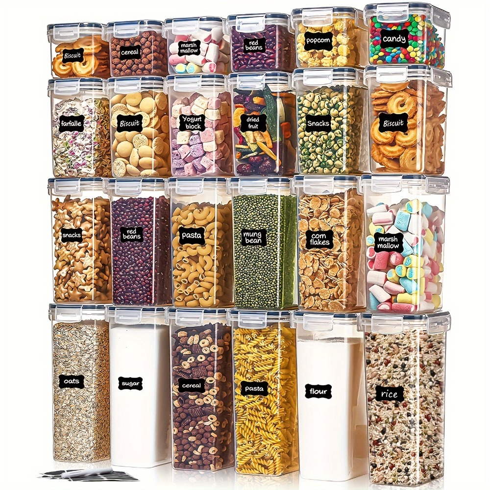 24Pcs Food Storage Containers  - Kitchen Gadgets Storage 评论和价格