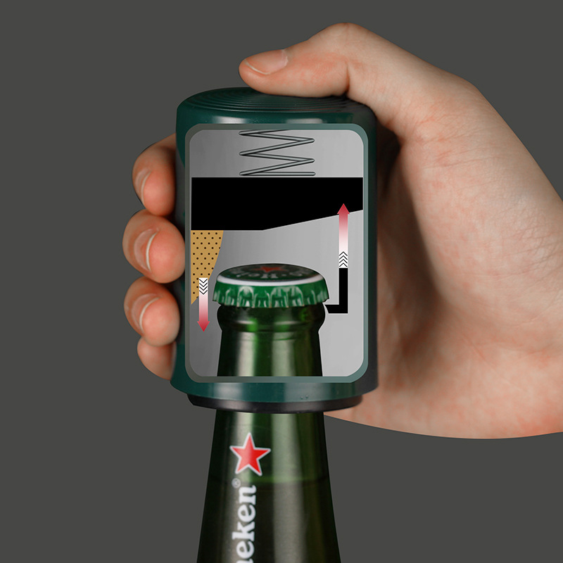 2025 Magnetic Automatic Beer B - Kitchen Gadgets Of 2025 评论和价格