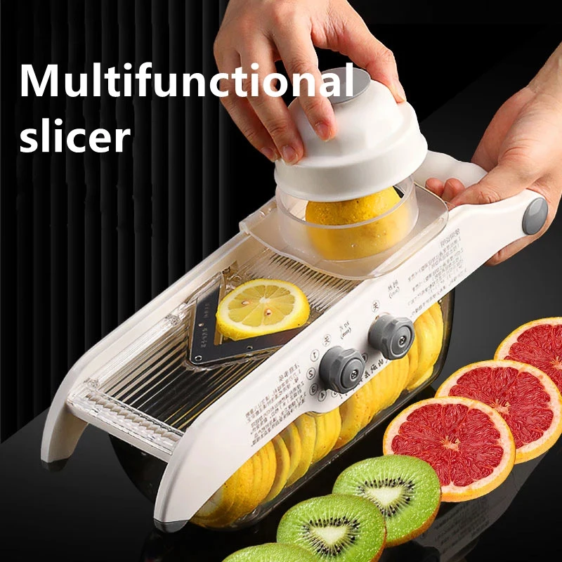 Multifunctional Lemon Slicer V - Household Kitchen Gadgets Vegetable Cutter Silk Cutter 评论和价格