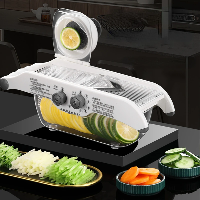 Multifunctional Lemon Slicer V - Household Kitchen Gadgets Vegetable Cutter Silk Cutter 评论和价格