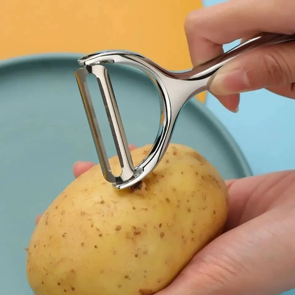 1PC Stainless Steel Vegetable  - Household Kitchen Gadgets Vegetable Cutter Silk Cutter 评论和价格