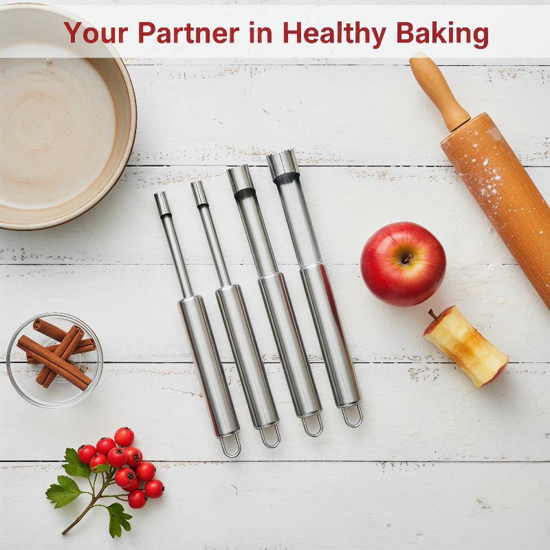 4pcs Fruit Core Remover Cutter - Kitchen Gadgets & Toys 评论和价格