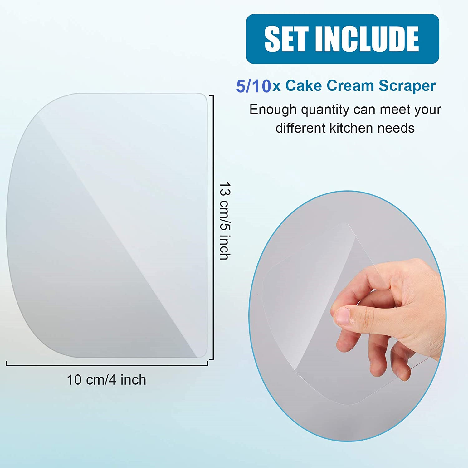 DIY Plastic Cake Soft Scraper  - Cake Decorating Turntable 评论和价格