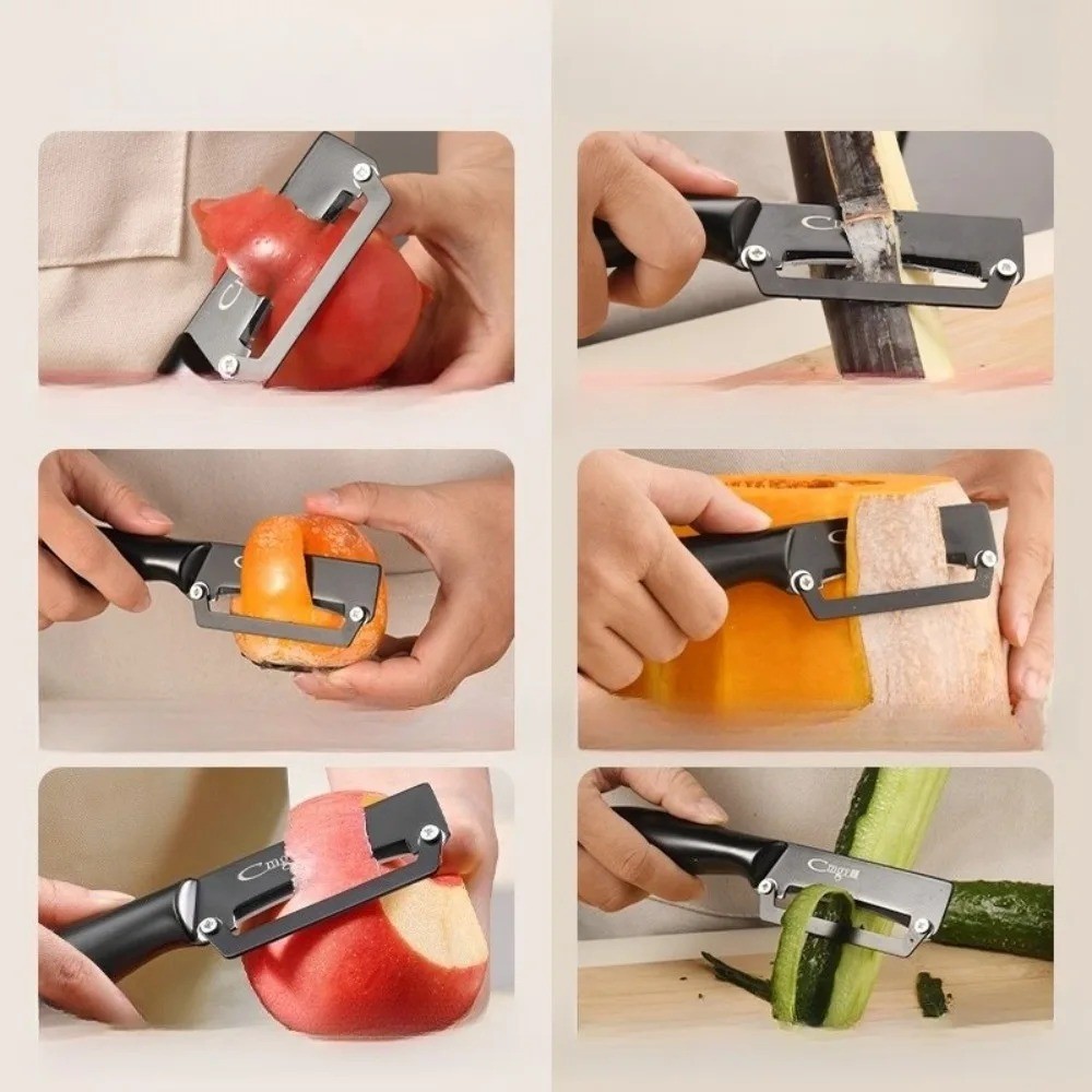 Multi-functional peeler Stainl - Household Kitchen Gadgets Vegetable Cutter Silk Cutter 评论和价格
