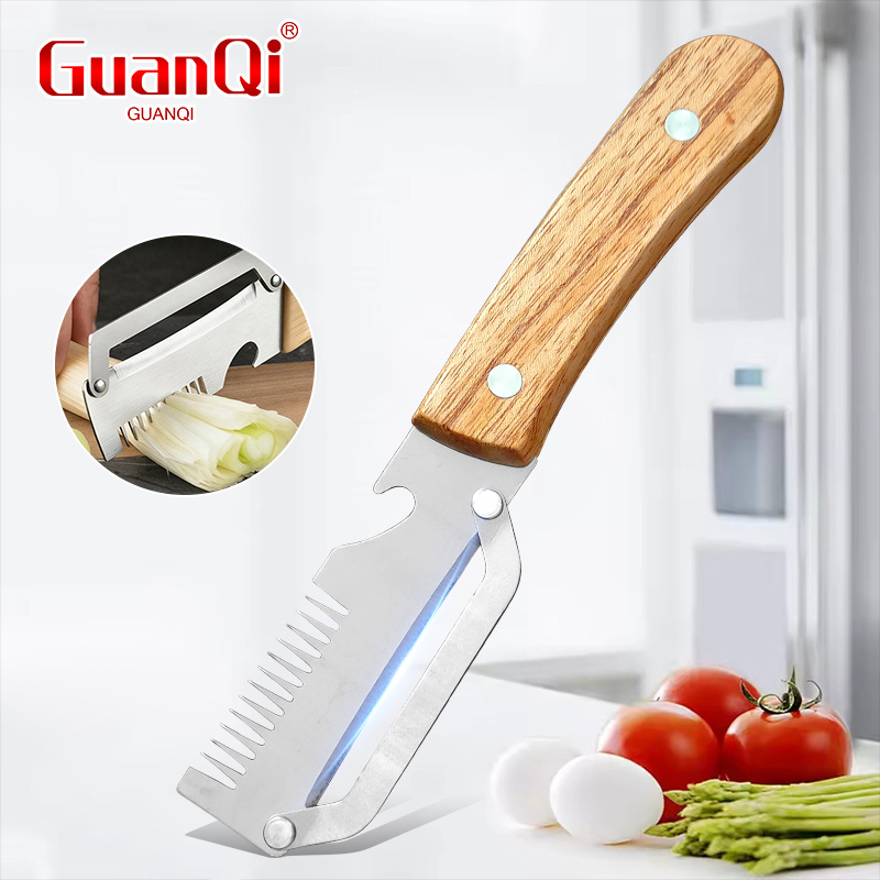 Multi-functional Peeler Stainl - Household Kitchen Gadgets Vegetable Cutter Silk Cutter 评论和价格