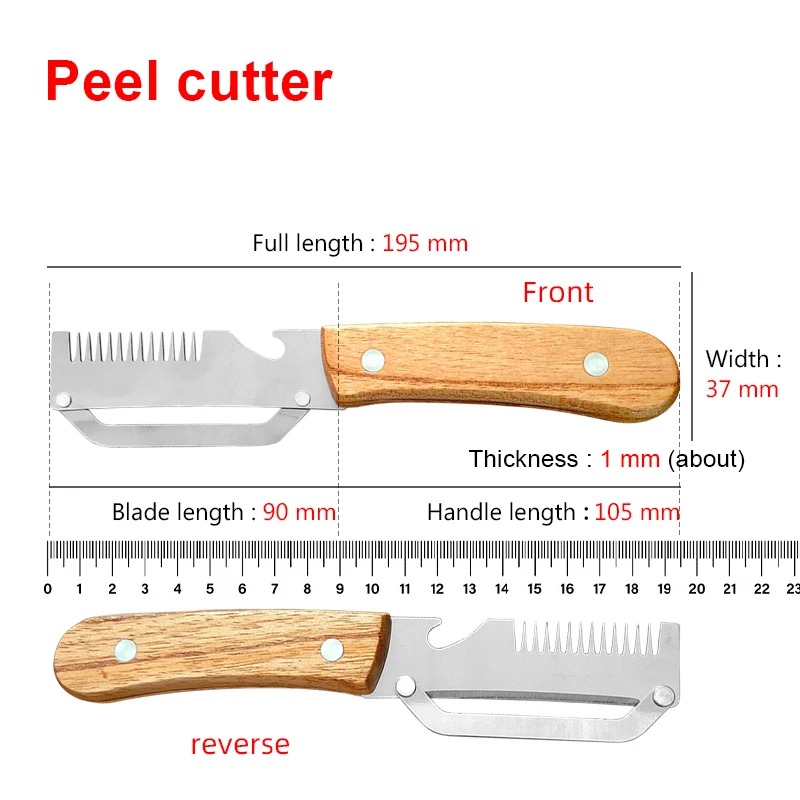 Multi-functional Peeler Stainl - Household Kitchen Gadgets Vegetable Cutter Silk Cutter 评论和价格