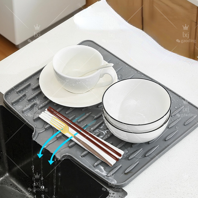 2025 Dish Drying Mat No Spill  - Kitchen Gadgets Of 2025 评论和价格