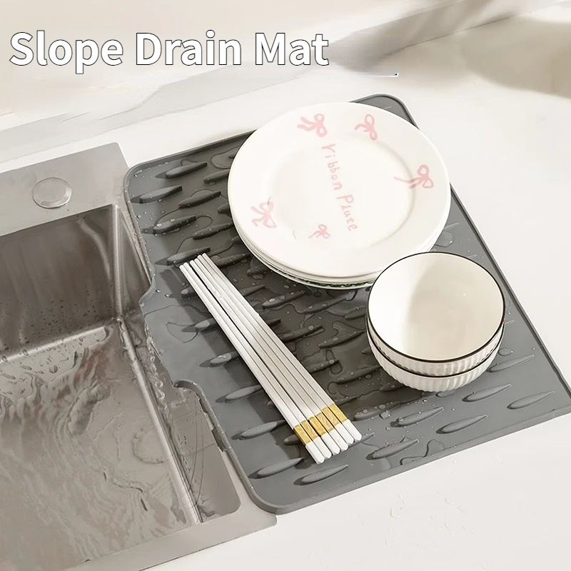 2025 Dish Drying Mat No Spill  - Kitchen Gadgets Of 2025 评论和价格