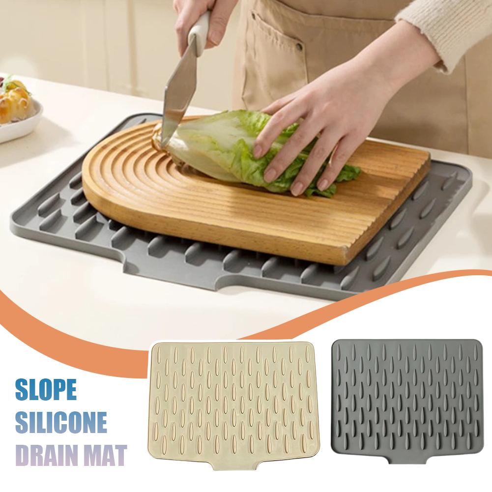 2025 Dish Drying Mat No Spill  - Kitchen Gadgets Of 2025 评论和价格