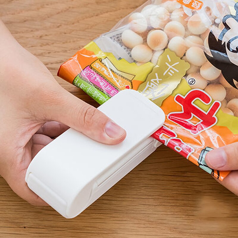 Mini Plastic Bag Sealer Portab - Kitchen Gadgets Store 评论和价格