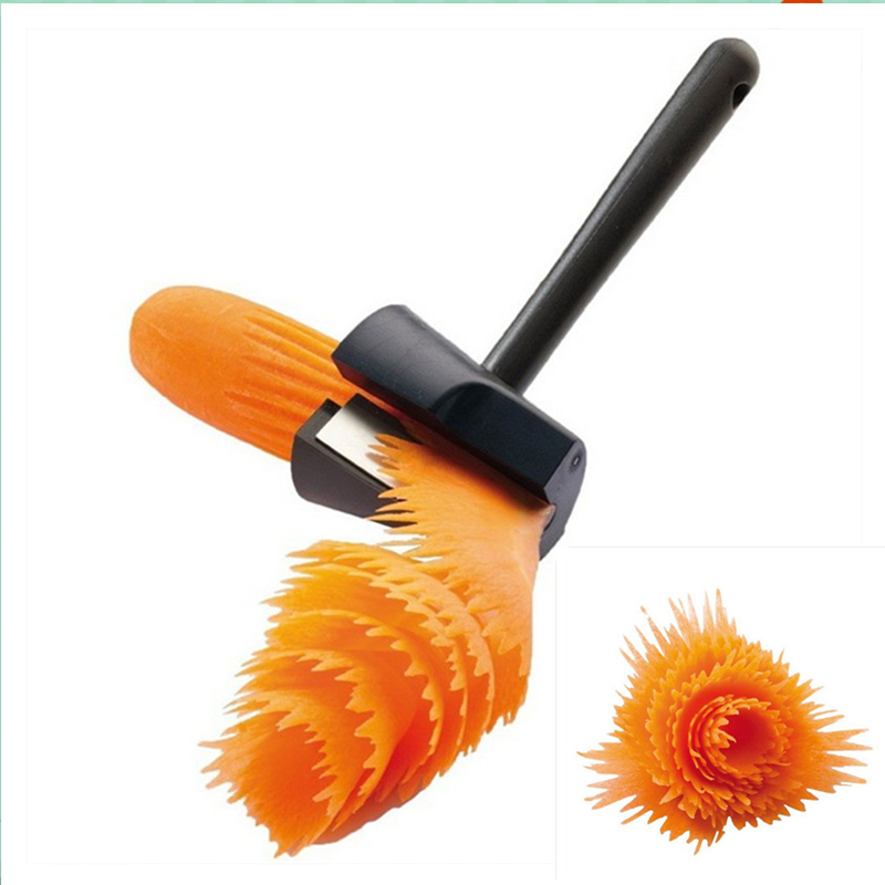Serrated Fruit Vegetable Parin - Household Kitchen Gadgets Vegetable Cutter Silk Cutter 评论和价格