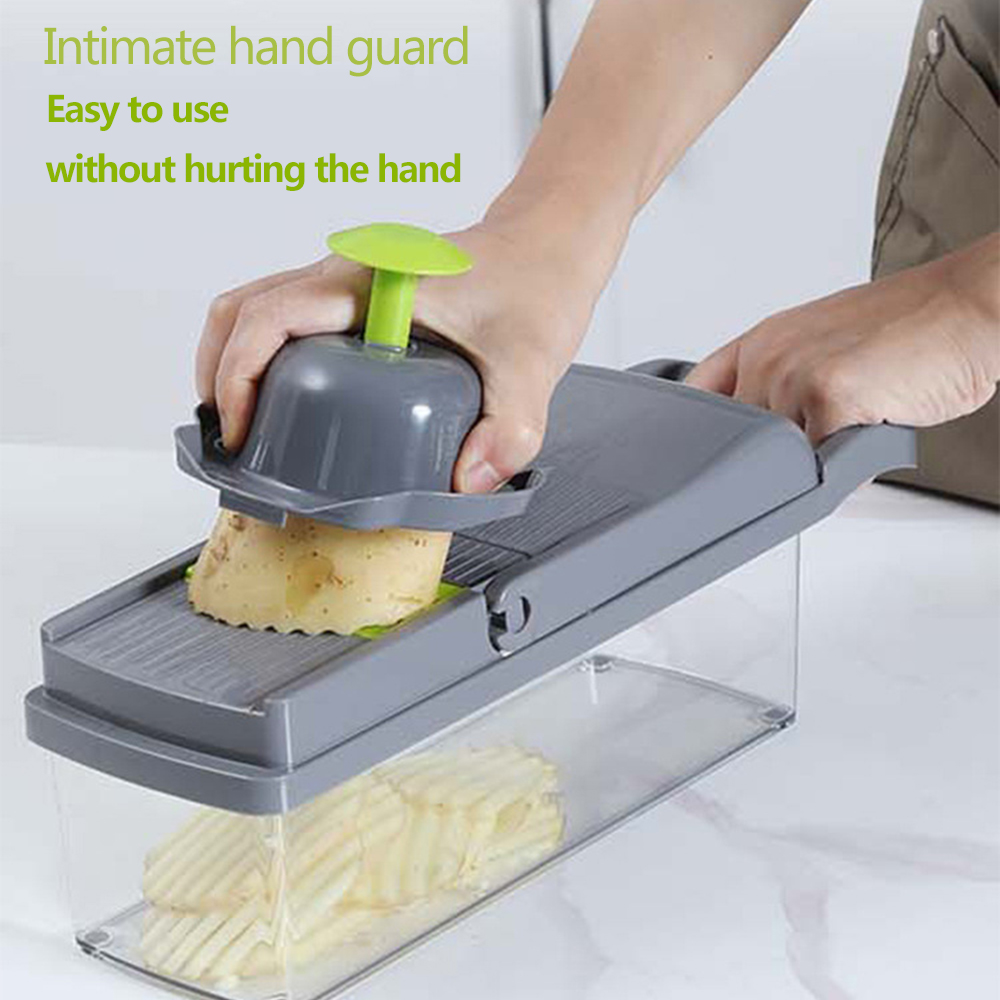 Vegetable Cutter Multifunction - Household Kitchen Gadgets Vegetable Cutter Silk Cutter 评论和价格