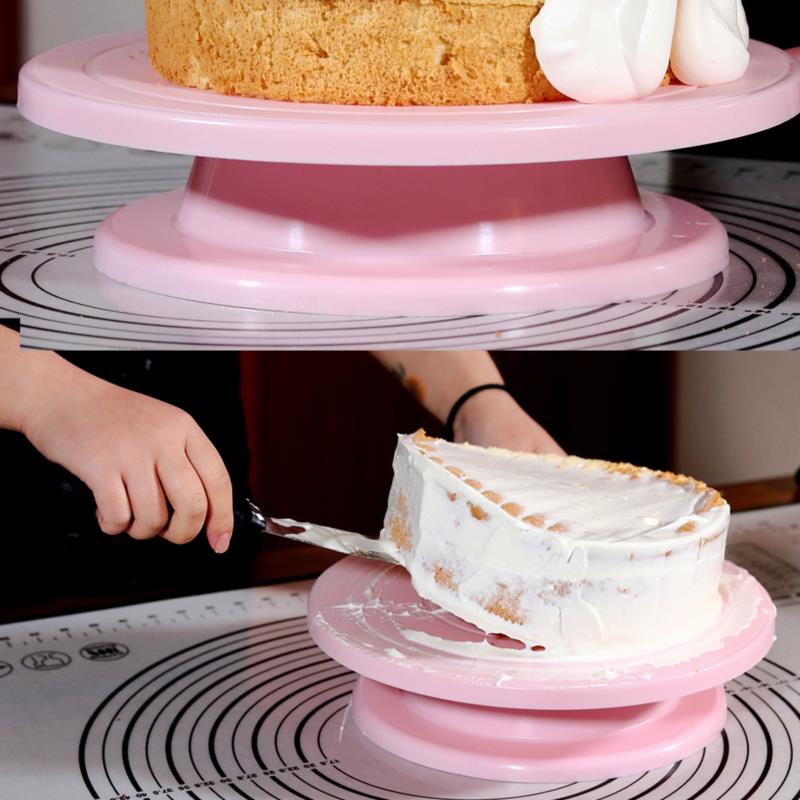 1Pc Anti-Skid Rotating Round C - Cake Decorating Turntable 评论和价格