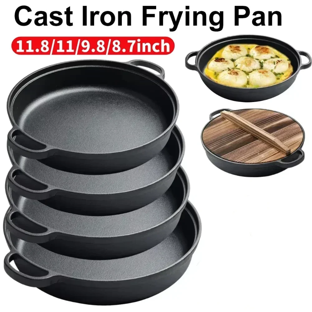 8.7/9.8/11/11.8inch Cast Iron  - Cast Iron Skillet 评论和价格