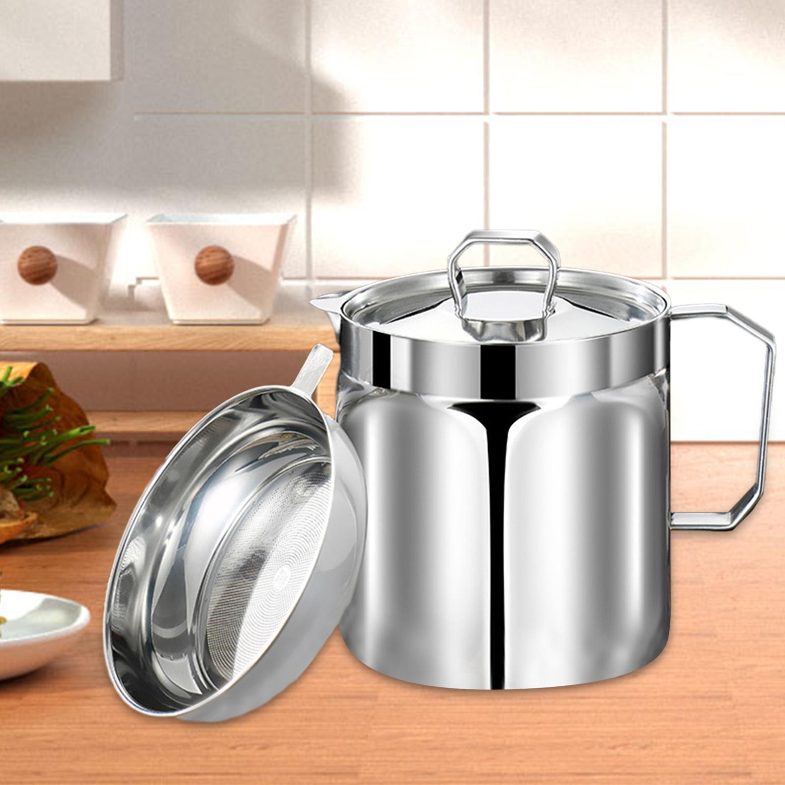 Cooking Oil Storage Can Separa - Kitchen Gadgets Store 评论和价格