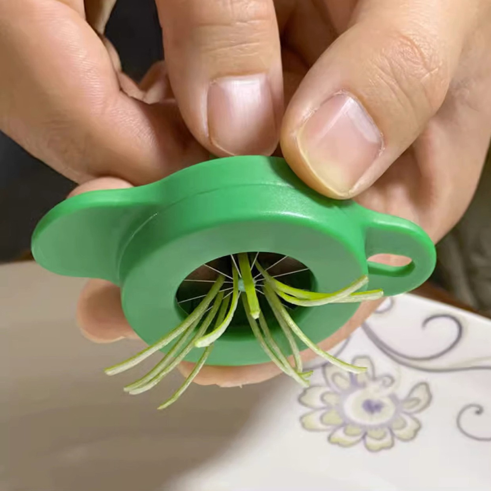 Mini Cutter Onion Flower Cutte - Household Kitchen Gadgets Vegetable Cutter Silk Cutter 评论和价格