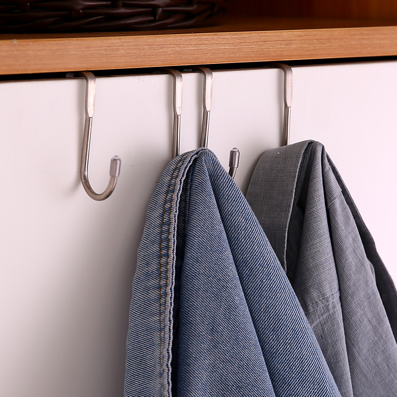 5PC 304 Stainless Steel Hook F - Kitchen Gadgets Storage 评论和价格