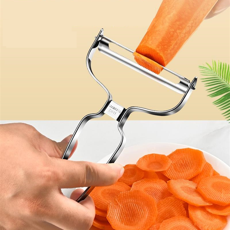 Stainless Steel Cabbage Grater - Household Kitchen Gadgets Vegetable Cutter Silk Cutter 评论和价格