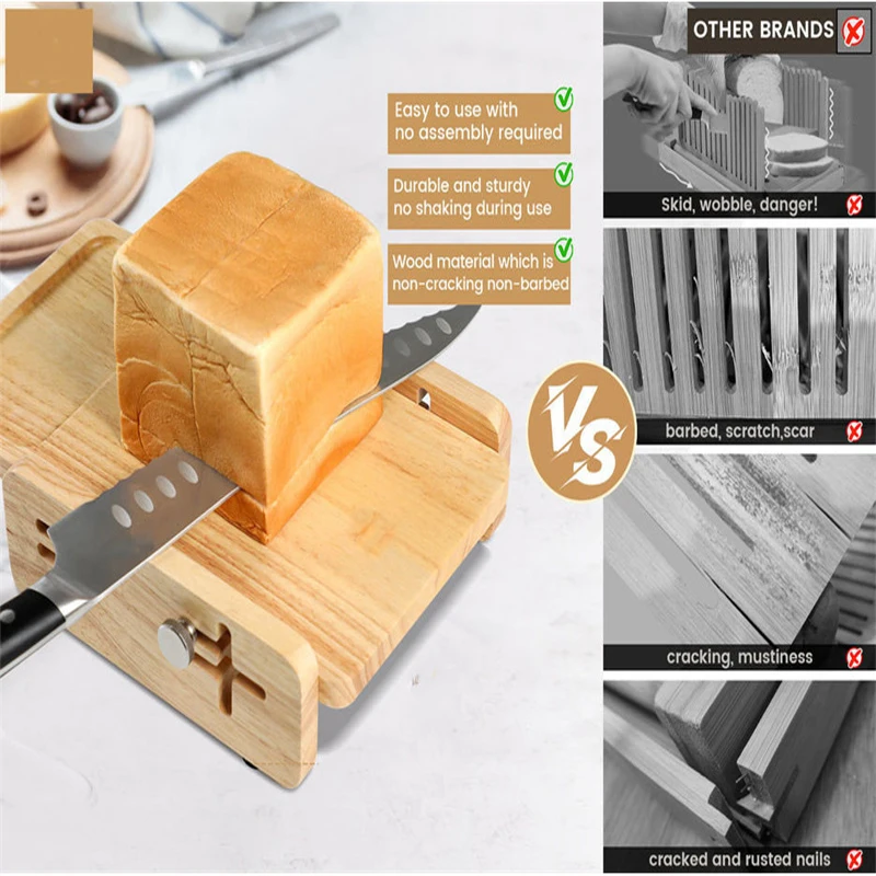 Bread Slicer Guide Horizontal  - Kitchen Gadgets Guide 评论和价格