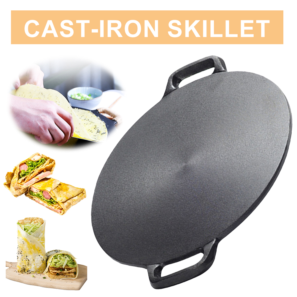 10.2/11/11.8/12.6/13.4 Inch BB - Cast Iron Skillet 评论和价格