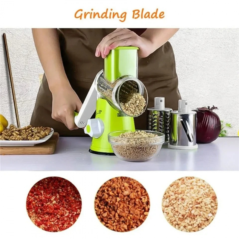Manual Rotary Cheese Grater fo - Household Kitchen Gadgets Vegetable Cutter Silk Cutter 评论和价格