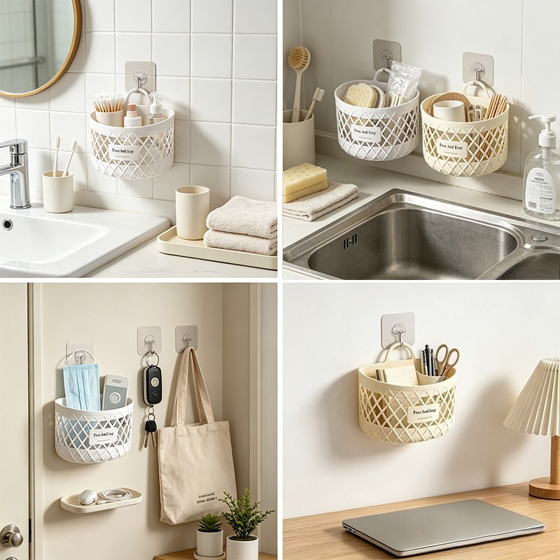 New 2pcs/1Set (1pc Basket and  - Kitchen Gadgets Storage 评论和价格